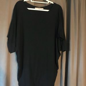 Black Dolman Top